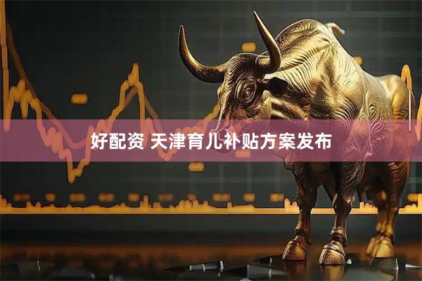 好配资 天津育儿补贴方案发布